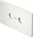 OBO Bettermann Afdekking Antenne SL Duo-afdekking 9010 Polycarbonaat/acrylonitril-butadieen-styreen reinwit RAL 9010
