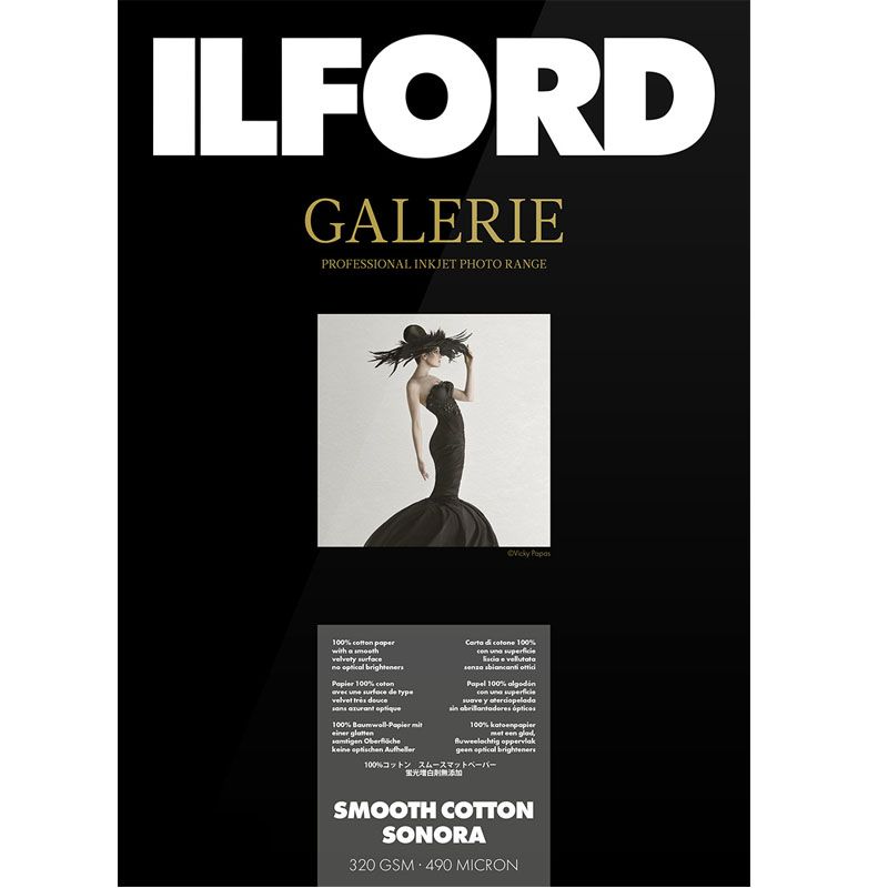 ILFORD Galerie Smooth Cotton Sonora 320g A3+ 25 vel
