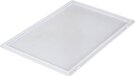 Horeca Products Professional Opliggend deksel 600x400x16 mm - wit voor pb-6407en - budget line