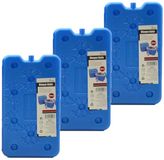 Arte r Artesania Cerd Koelelementen plat - Set van 8x stuks - 14 x 2 x 25 cm - blauw - 400 gram