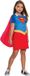 Super Rubies Supergirl Kostuum Meisje Maat 116 Blauw/Rood