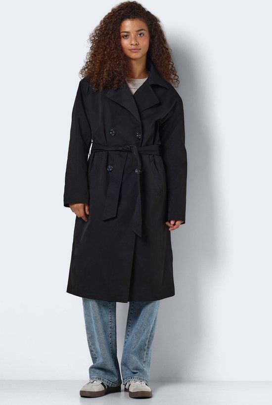 Noisy may Jas Nmmanya L/s Trenchcoat Noos 27028990 Black - L