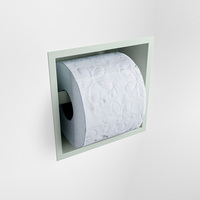 Mondiaz Easy Cube 160 toiletrolhouder 16x9 greey