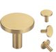 Goodivery ® Ensemble de quatre crochets muraux de luxe Or