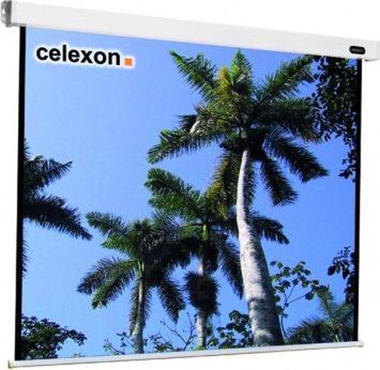 Celexon 1090089 Projectiescherm - 220 x 220 cm - 1:1 - Zwart/Wit