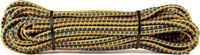 SNURO Elastisch rond touw (6mm, 10m, kleurenmix)