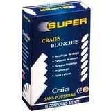 JPC White Chalk Box of 10