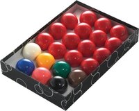 POWERGLIDE Powerslide Snookerballen - 52,5 mm - 23-delig - Hars - Multicolor