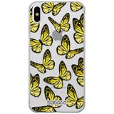 ERT GROUP mobiel telefoonhoesje voor Iphone X/XS origineel en officieel erkend Babaco patroon Butterflies 002 aangepast aan de vorm van de mobiele telefoon, gedeeltelijk bedrukt