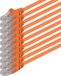 1aTTack.de 1aTTack 3.0m 2x RJ-45 Cat6 UTP M/M 3m Cat6 U/UTP (UTP) Oranje netwerkkabel