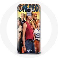 Maniacase Samsung Galaxy J6 2018 Hoesje Anime One Piece Luffy Poster Characters Art Seizoen 1