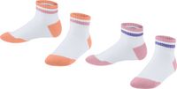 Esprit Active Tennis 2-Pack sneakersokken kinderen veelkleurig - Maat 27-30