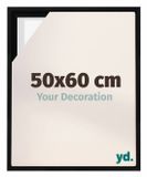 yd. Cadre 50x60 cm Noir Mat - Cadre pour toile - MDF Lyon
