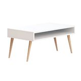 WELL HOME MOBILIARIO & DECORACIÓN Bijzettafel, 100% spaanplaat met melaminecoating, wit