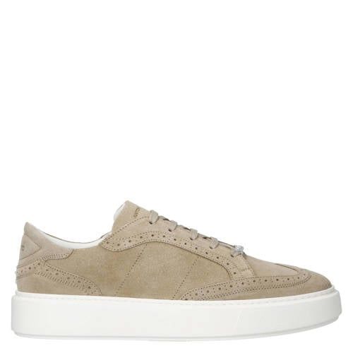 Antony Morato Powell suède sneakers beige