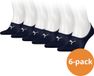 Puma Footies 6 paar - Unisex Invisible Sokken - Navy - Maat 43/46