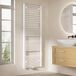 EMKE Badkamerradiator 160 x 60 cm, handdoekradiator centrale aansluiting
