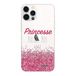 Evetane - Silicone Case for iPhone 12/12 Pro - Soft Protection, Very Robust - Thin and Transparent - Back Protection - Princess Despite Me