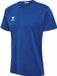 Hummel Heren T-Shirt Ronde hals geborduurd logo Regular fit basis Sportshirt