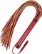 FETISH binckshop Fetish Submissive Dark Room Flogger | BDSM - Zweep | Namaakleder | Donkerrood | Extreme BDSM | Fetish | Bondage