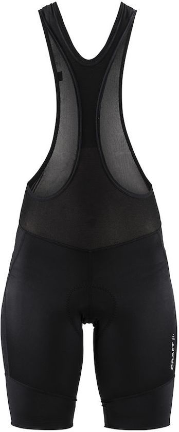 Craft Essence Bib Shorts W Fietsbroek Vrouwen - Zwart/Zilver - Maat M