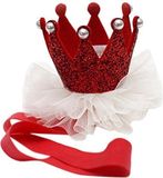 New Age Devi Baby-Kroontje-Haarband-Rood
