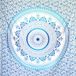 MOMOMUS Grande serviette de plage avec motif mandala, idéale comme couverture, paréo et grande serviette de plage XXL, spacieuse et résistante au sable, bleu, 210 x 230 cm