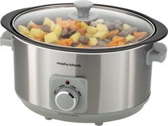 Morphy Richards Sear&Stew 6.5L Slow Cooker Brushed Steel RVS