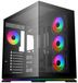 Krux Atron Serie Midi Tower Boîtier PC Verre Trempé Noir ARGB