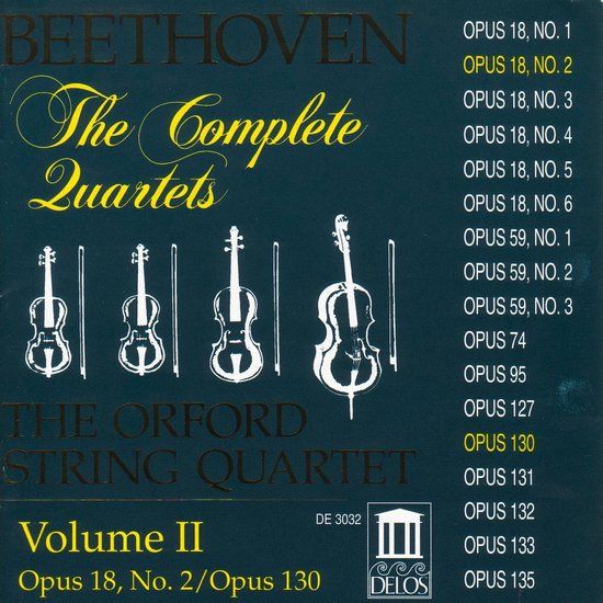 Orford String Quartet - Complete Quartets 2 - CD