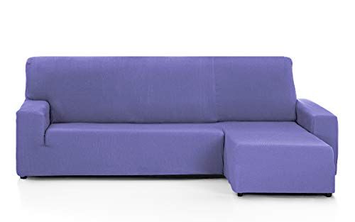 Martina Home - Bankovertrek Tênez - Chaise Longue - Paars - Kort Hoekdeel Rechts