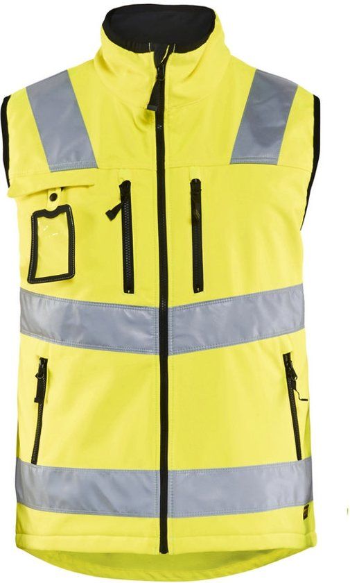 Blåkläder 3049-2517 Softshell vest High Vis Geel maat M