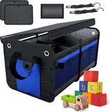 Icecat Organisateur et boîte de rangement de voiture imperméables – Pliable avec fond antidérapant pour rangement dans le coffre, accessoires de voiture et organisation de voiture
