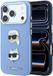 Karl Lagerfeld Backcover hoesje pour iPhone 18 Pro - Bleu clair