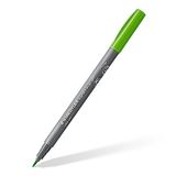 STAEDTLER Brush Pen Pigment Arts, geel groen, 10 stuks