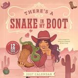2027 There's a Snake in My Boot Wall Calendar