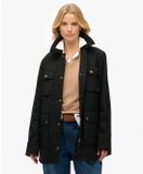 Superdry Waxjas Dames Zwart