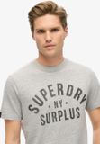 Superdry Surplus T-shirt met print Heren Katoen Ronde hals Korte mouw Regular Fit Casual