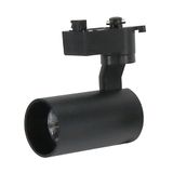 VoltShine Berna LED-spots, 12 W, zwart, 6000 K