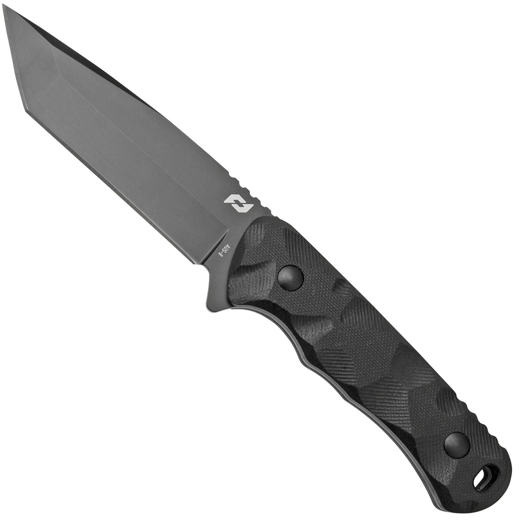 Schrade Regime 1182619 - Vaststaand mes - Zwart - 2023