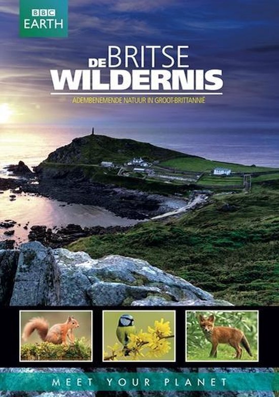 Dvd BBC Earth - De Britse Wildernis dvd