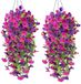 Unyqoos® Set van 4 Realistische Hangende Kunstplanten voor Buiten en Binnen Decoratie