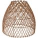 Well Home lampenkap van rotan, Ø 25 x 32 cm
