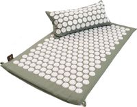 Lotus - Superyoga Superyoga Set spijkermat en spijkerkussen asgroen - Lotus