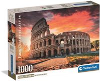 Clementoni Puzzel 1000 Stukjes Romeinse Zonsondergang High Quality Collection