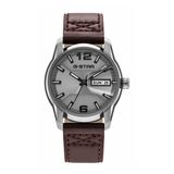 G-Star GSW.507.01 - Montre - Cuir - Brun foncé - 42 mm