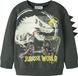 NAME IT Jongens NMMJAL JURASSIC NREG SWEAT BRU NOOS SKY Vesten - Katoen - Maat 104