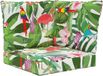 vidaXL Buitenbankkussen Polyester Kleurrijk 60 x 60 x 8 cm & 60 x 40 x 10 cm