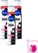 Nivea Deospray Invisible Black & White Original - 250 ml - 3 pièces