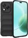 Techsuit Hoesje geschikt voor HONOR 400 Lite - Magic Shield Silicone Back Cover - Zwart